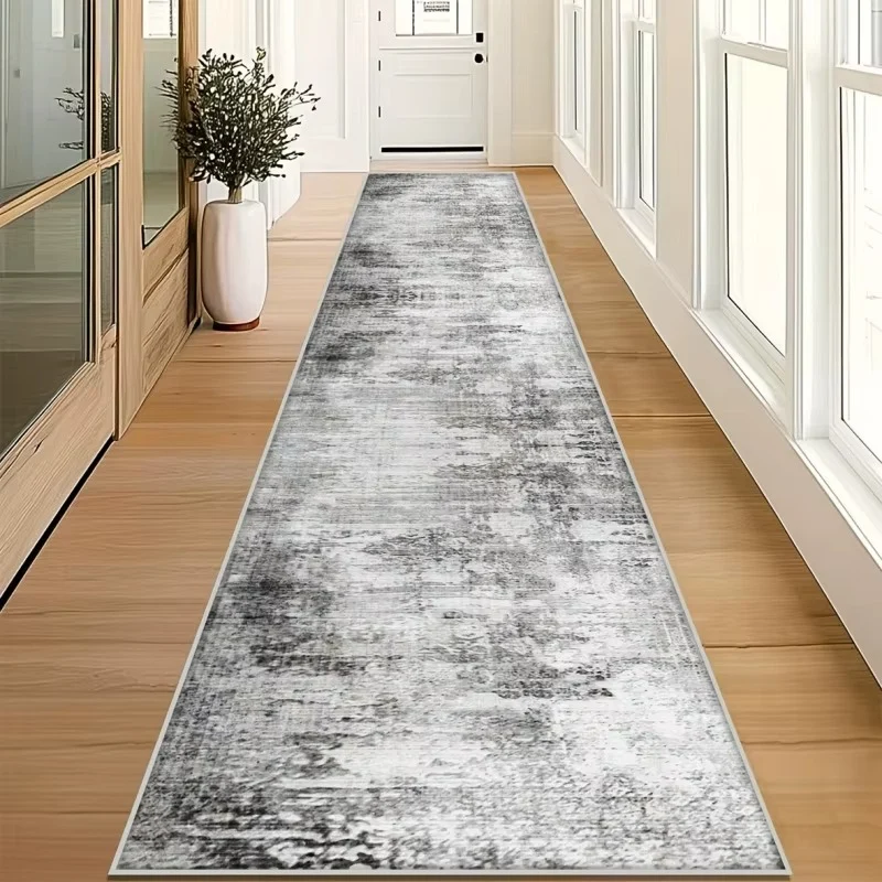 Tapis à Texture Dégradée Antidérapant